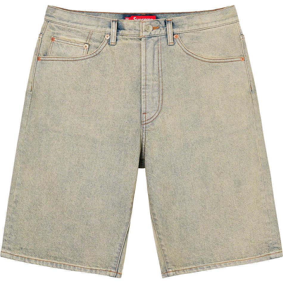 Pantalones Cortos Supreme Baggy Denim Kaki | Supreme 272MA